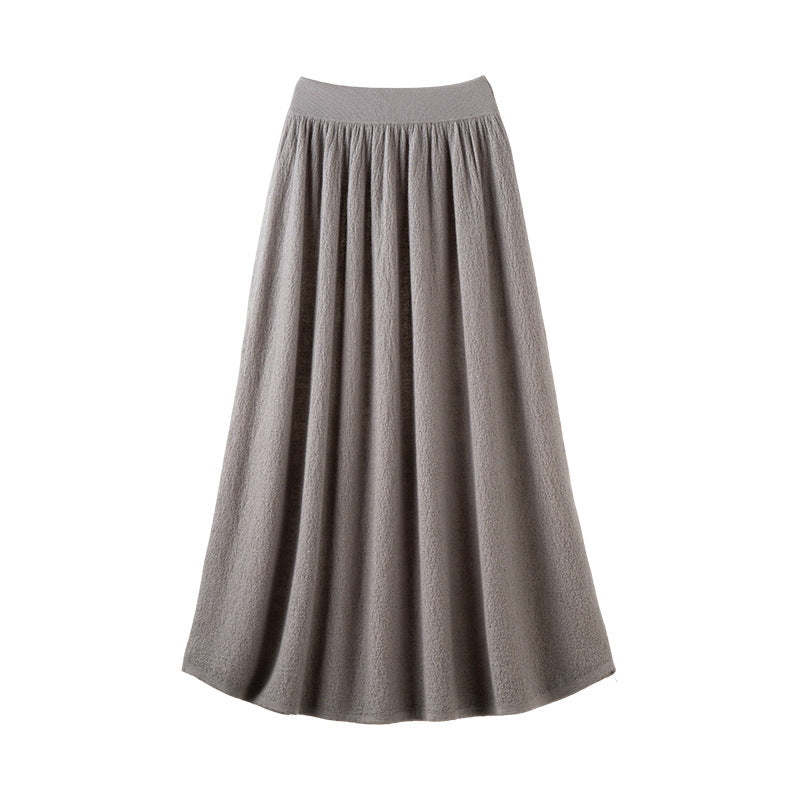 Women's Soft Knit Midi Skirt