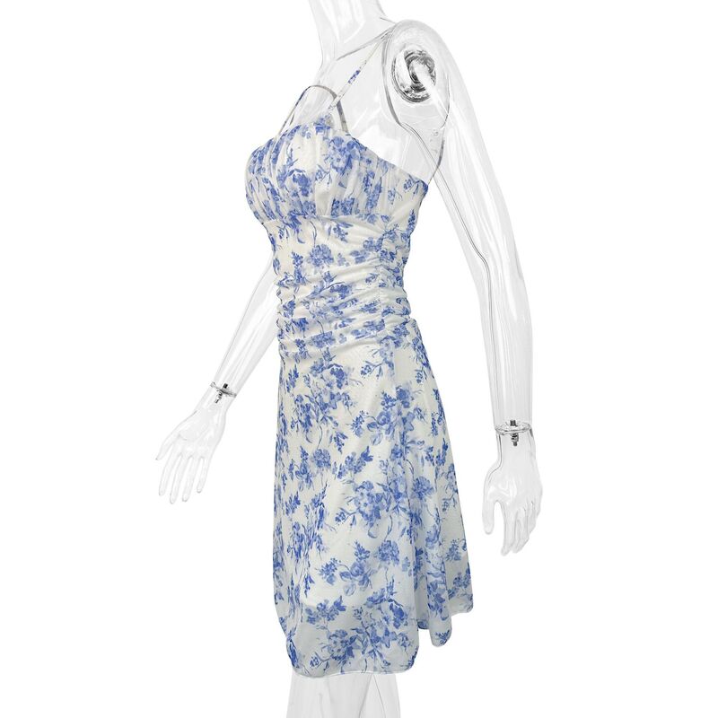 Floral Camisole Waisted Dress