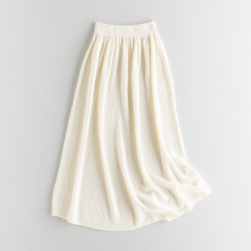 Women's Soft Knit Midi Skirt